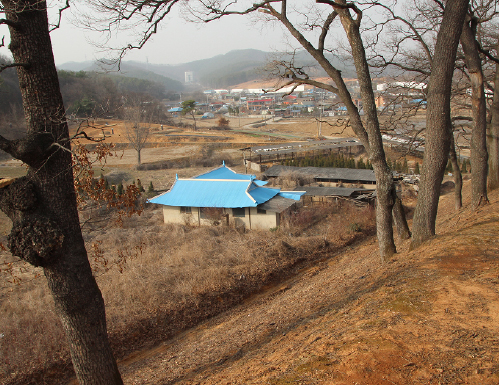 처인성 외부 북쪽 전경