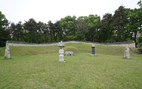 민영환 선생 묘 전경