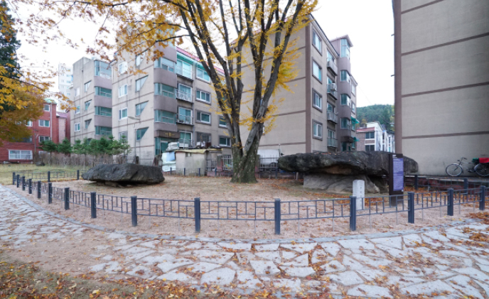 모현 지석묘 전경