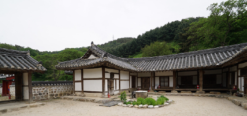 한산이씨 음애공파 고택의 사랑채 부분