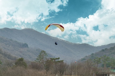 용인패러글라이딩 사진